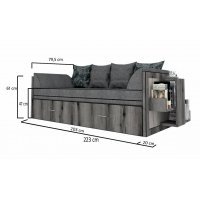 Canapea 3 L BOB DR. GEN 35 / 0245